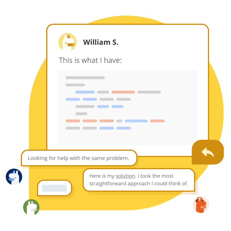 Discuss code and ask questions